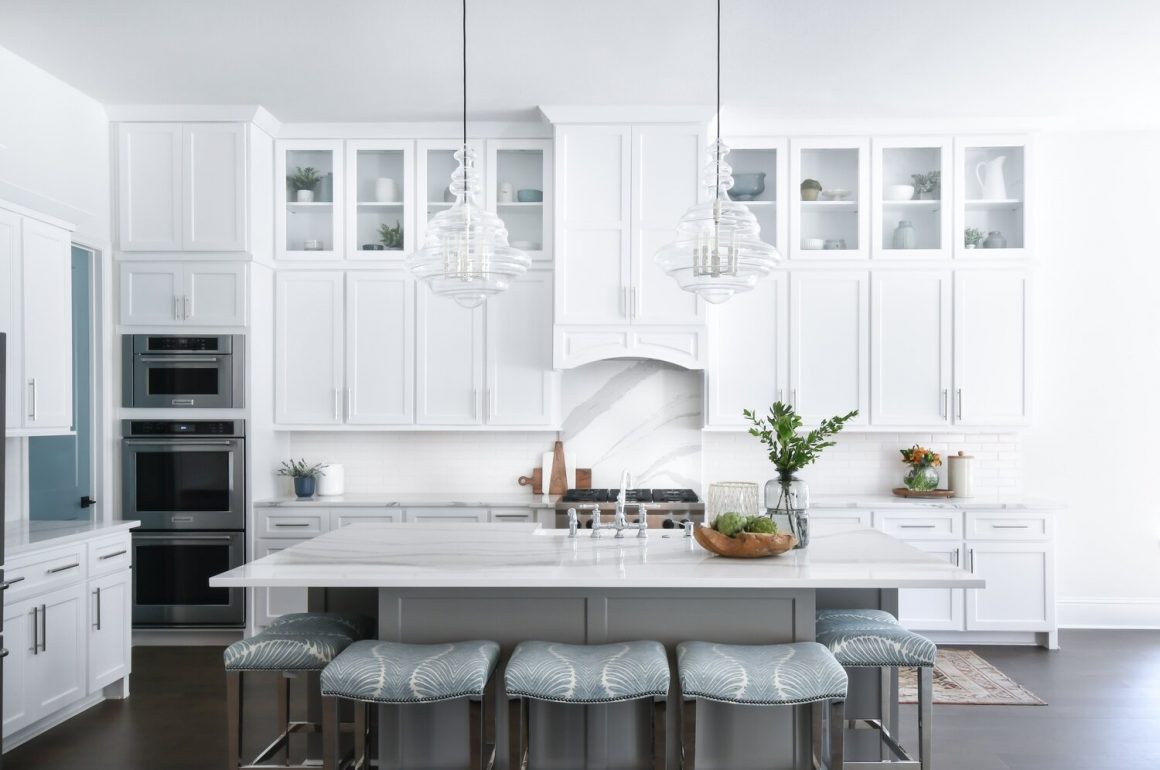 light filled kitchen