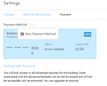 payment settings